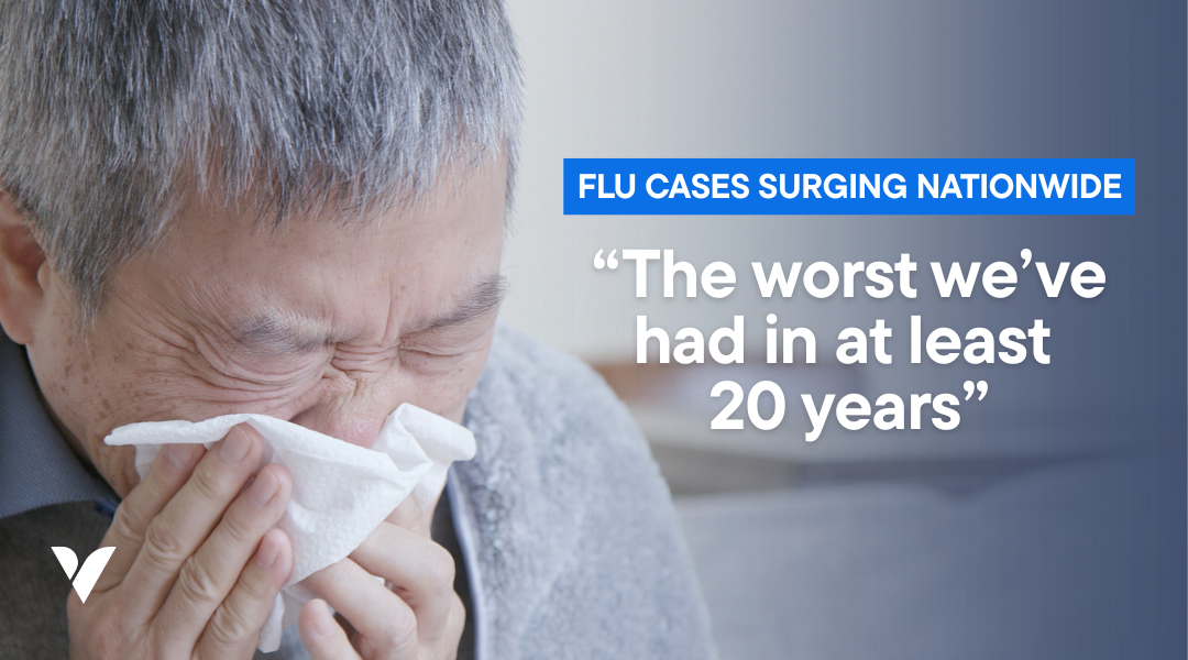 Flu Cases Surging Nationwide